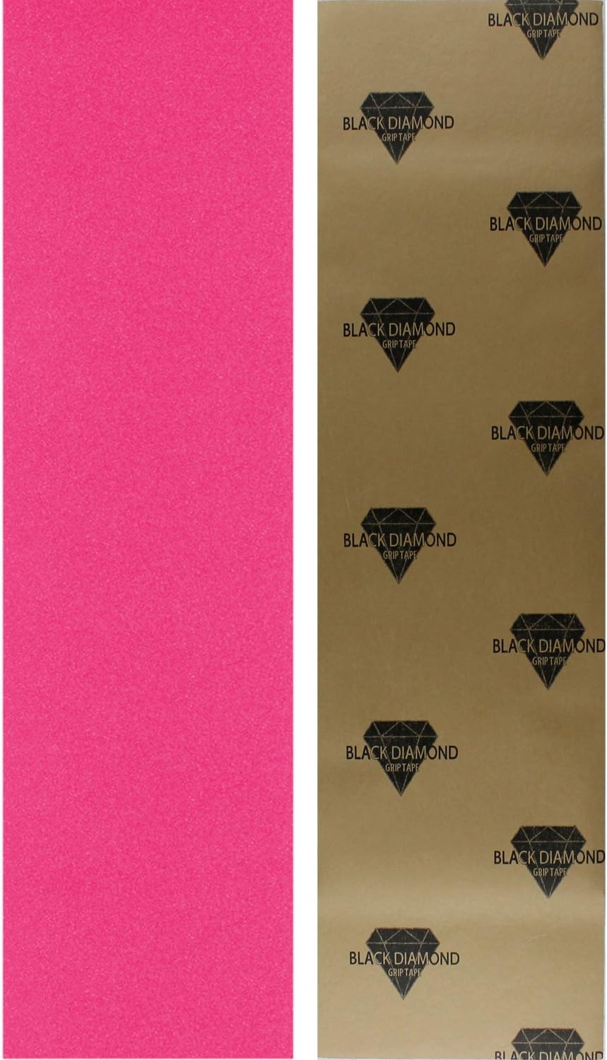Black Diamond Longboard Skateboard Grip Tape Sheet 10" x 48"