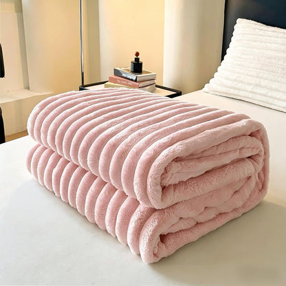 Dark Gray Throw blanketsuitable for use as a Throw, Bed Cover, Sofa Blanket, or Camping Blanket, Perfect for the Office, Sofa, Bed, or Outdoor Camping (1, Pink, Small(40inx60in))