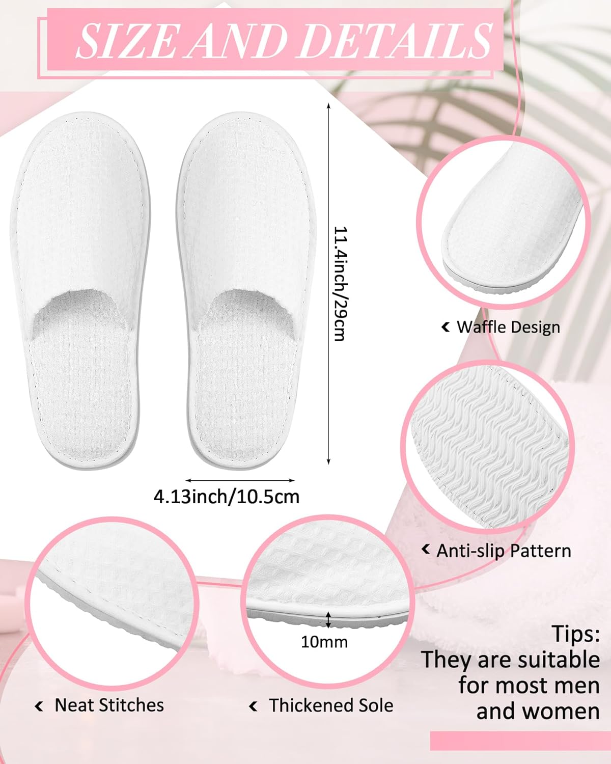 Spa Robe and Slippers Set Bulk Waffle Light