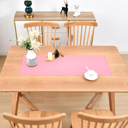 Farmhouse Pink Table Runner Small Short Table Runners 36 Inches