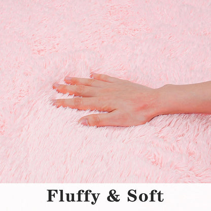 Dssimo 2x6 Pink Runner Rug for Bedroom Hallway Living Room