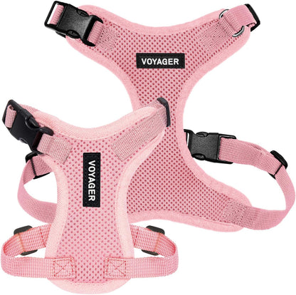 Voyager Step-in Lock Dog Harness - Pink, X-Small