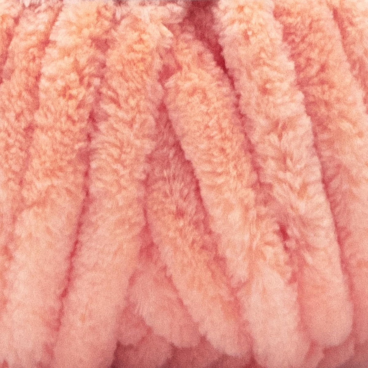 Velvet XL Soft Chunky Chenille Blanket Yarn for Crocheting, Peach