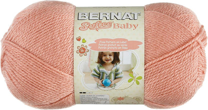 Softee Baby Yarn, 5 oz, Gauge 3 Light, Soft Peach