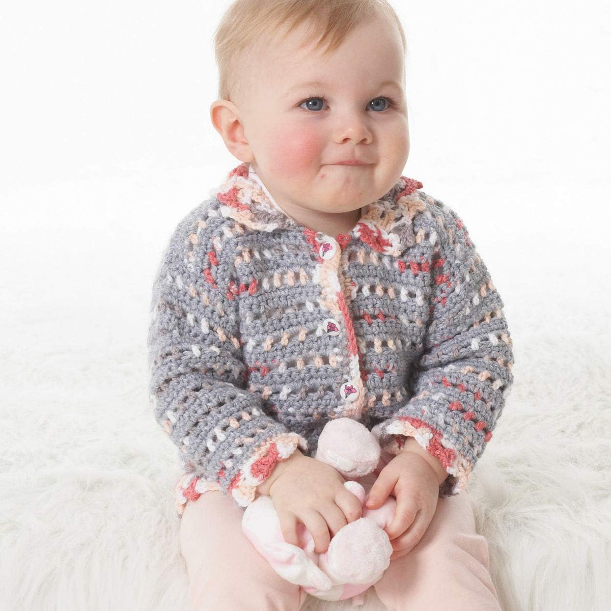 Softee Baby Yarn, 5 oz, Gauge 3 Light, Soft Peach