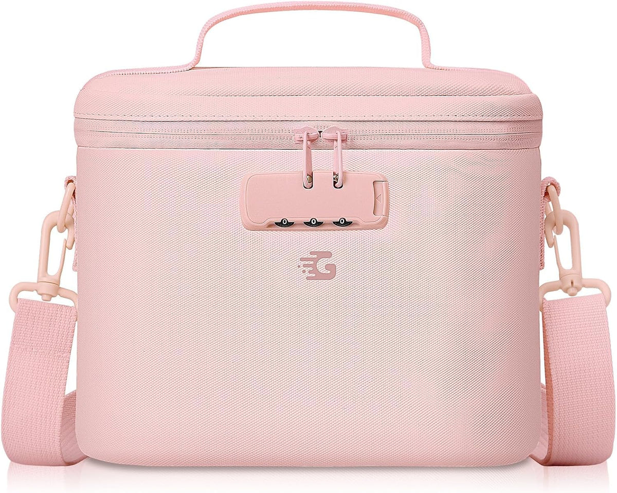 Lockable Lunch Box Bag Women Girls - Insulated Waterproof Leakproof Lightweight Reusable Cooler with Combination Lock for Work - Back to School Teacher Mothers Day Christmas Birthday Gifts