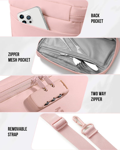 Lockable Lunch Box Bag Women Girls - Insulated Waterproof Leakproof Lightweight Reusable Cooler with Combination Lock for Work - Back to School Teacher Mothers Day Christmas Birthday Gifts