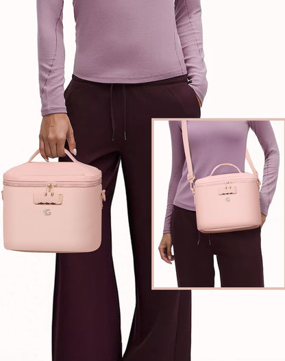 Lockable Lunch Box Bag Women Girls - Insulated Waterproof Leakproof Lightweight Reusable Cooler with Combination Lock for Work - Back to School Teacher Mothers Day Christmas Birthday Gifts