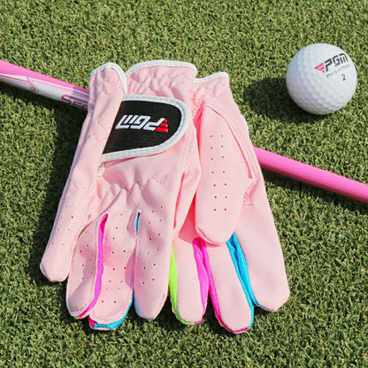 Kids Golf Gloves,Youth Golf Glove for Gilrls and Boys,Junior Golf Glove for Left Hand and Right Hand(2pcs)