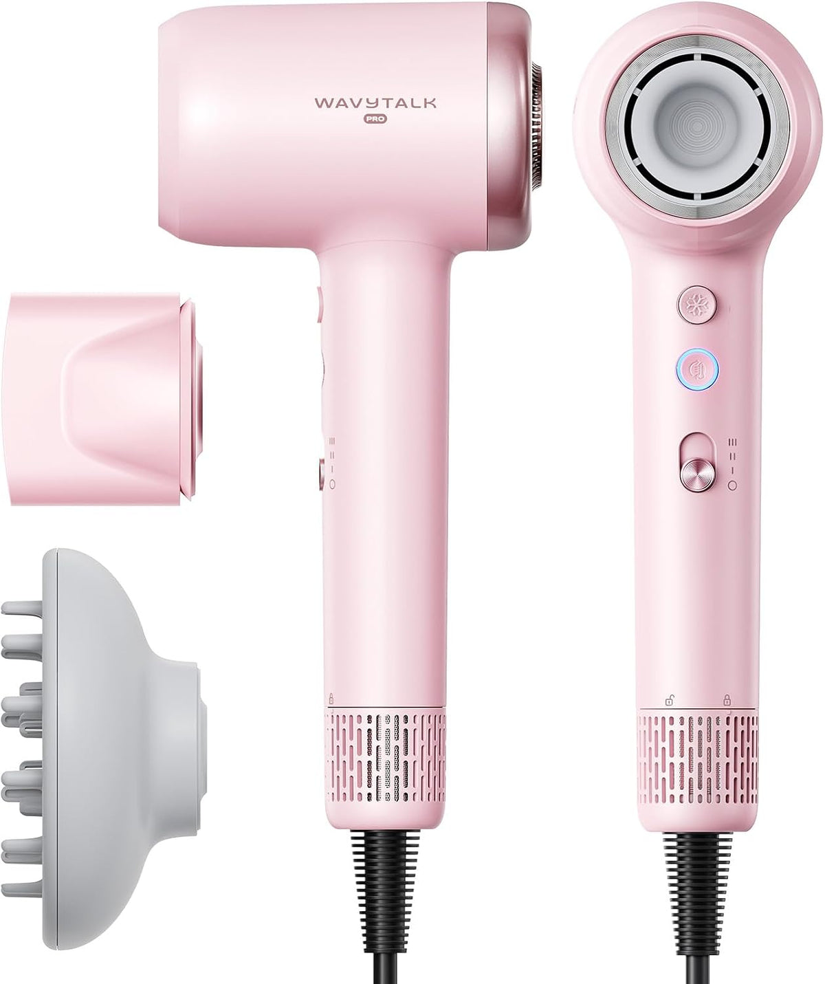 Wavytalk Turblow Pro Fast Drying Hair Dryer with Diffuser