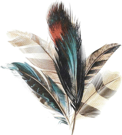 Zelten Colored Paper Napkins (Feather)