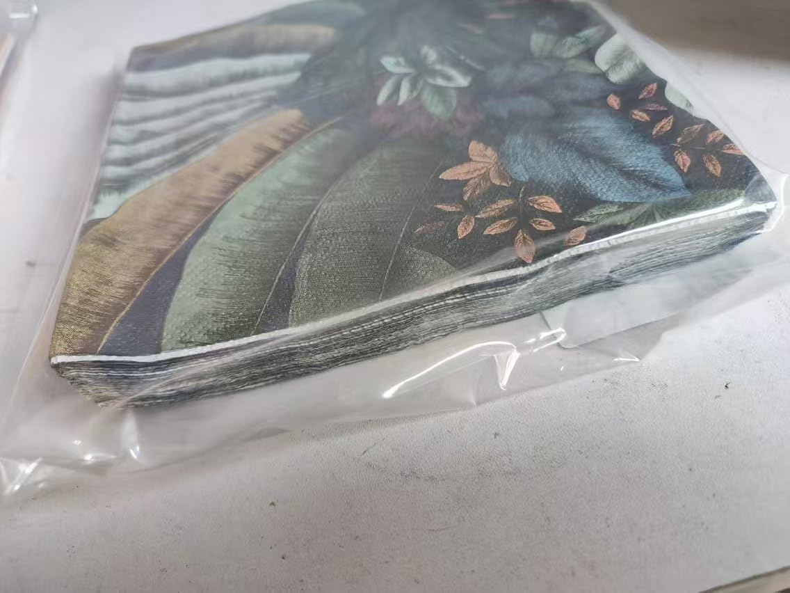 Zelten Colored Paper Napkins (Feather)