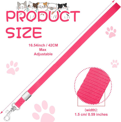 Shinylin 5 Pcs Pet Grooming Loops Nylon Pet Bathing Tether Straps Restraint Noose Dog Grooming Loop Adjustable Fixed Dog Cat Safety Rope for Groomer Table Bathtub, Vibrant Colors