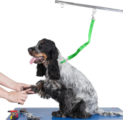 Shinylin 5 Pcs Pet Grooming Loops Nylon Pet Bathing Tether Straps Restraint Noose Dog Grooming Loop Adjustable Fixed Dog Cat Safety Rope for Groomer Table Bathtub, Vibrant Colors