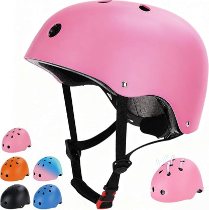 Kids Bike Helmet, Adjustable Toddler Helmet for Ages 3-5-8-14