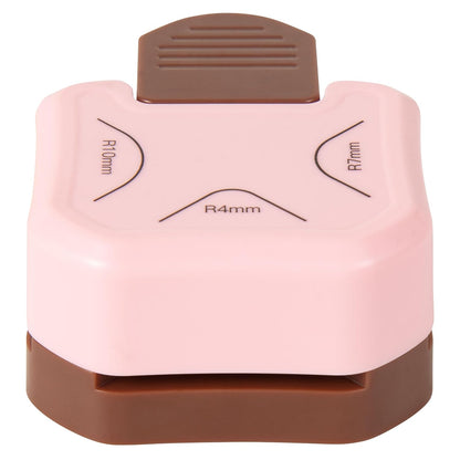 Corner Rounder Punch Pink,Paper Punches for Crafting,Cardstock,Edge Cutter,Scrapbook,Card Making Supplies,Journaling Accessories, Photos Cards Scrapbooking