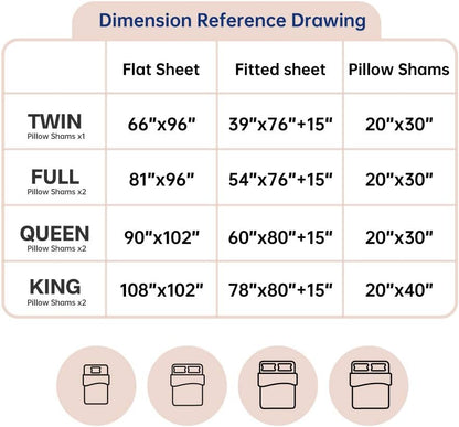 100% Cotton Sheet Set Ruffle- 4Pcs (1 Flat Sheet 1 Fitted Sheet 2 Pillowcases) Bed Sheets Soft French Country Shabby Chic Vintage Bedding Set Aesthetic Farmhouse (Blush Pink, Full)