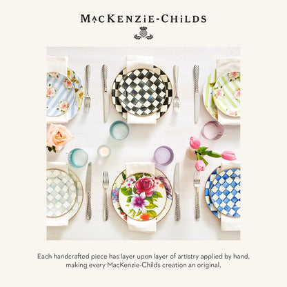 MACKENZIE-CHILDS Cotton Napkin, Cloth Dinner Napkin, Courtly Flower Market