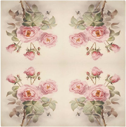 ALAZA Pink Rose Flowers Cloth Napkins Dinner Napkins 1 Piece,Reusable Table Napkins Washable Polyester Fabric for Cocktail Party Holiday Wedding Home Decorative25