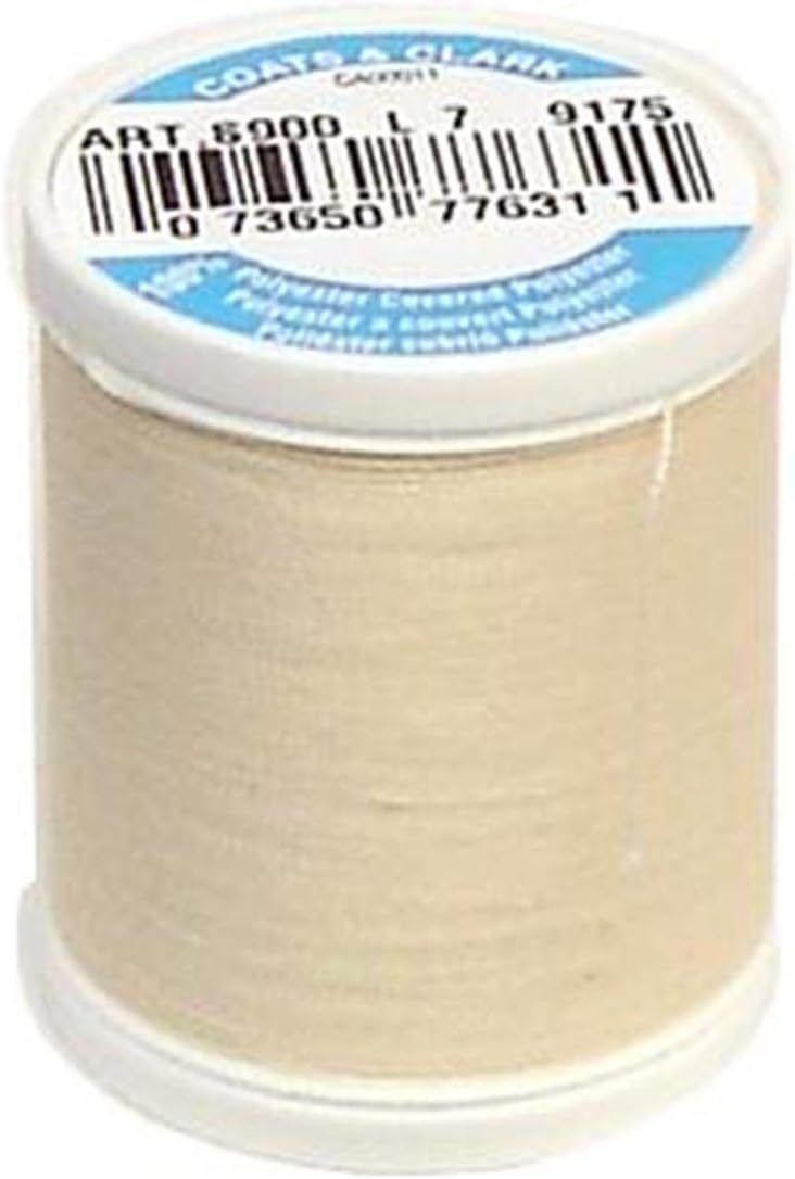 Coats Thread & Zippers Dual Duty XP General Purpose Thread, 125-Yard, Peach Tint