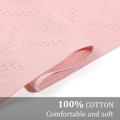 2 Pcs Boho Bathroom Hand Towel, 13 x 30 Inch Decorative Face Towel
