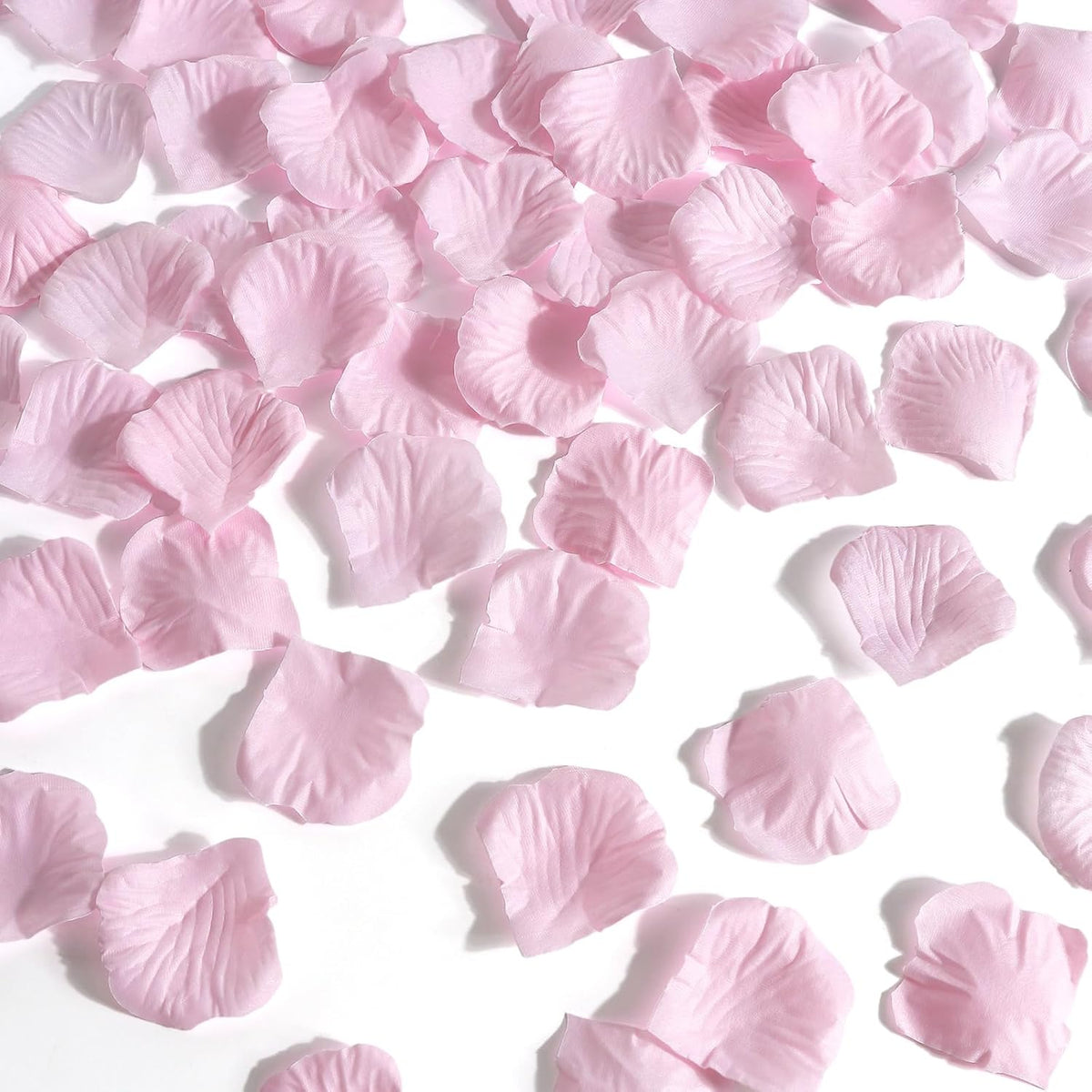 1000 Pcs Rose Petals Artificial Silk Flower Petals Romantic Decorations for Wedding Engagement Birthday Event Anniversary Party Backdrop Supplies Pink