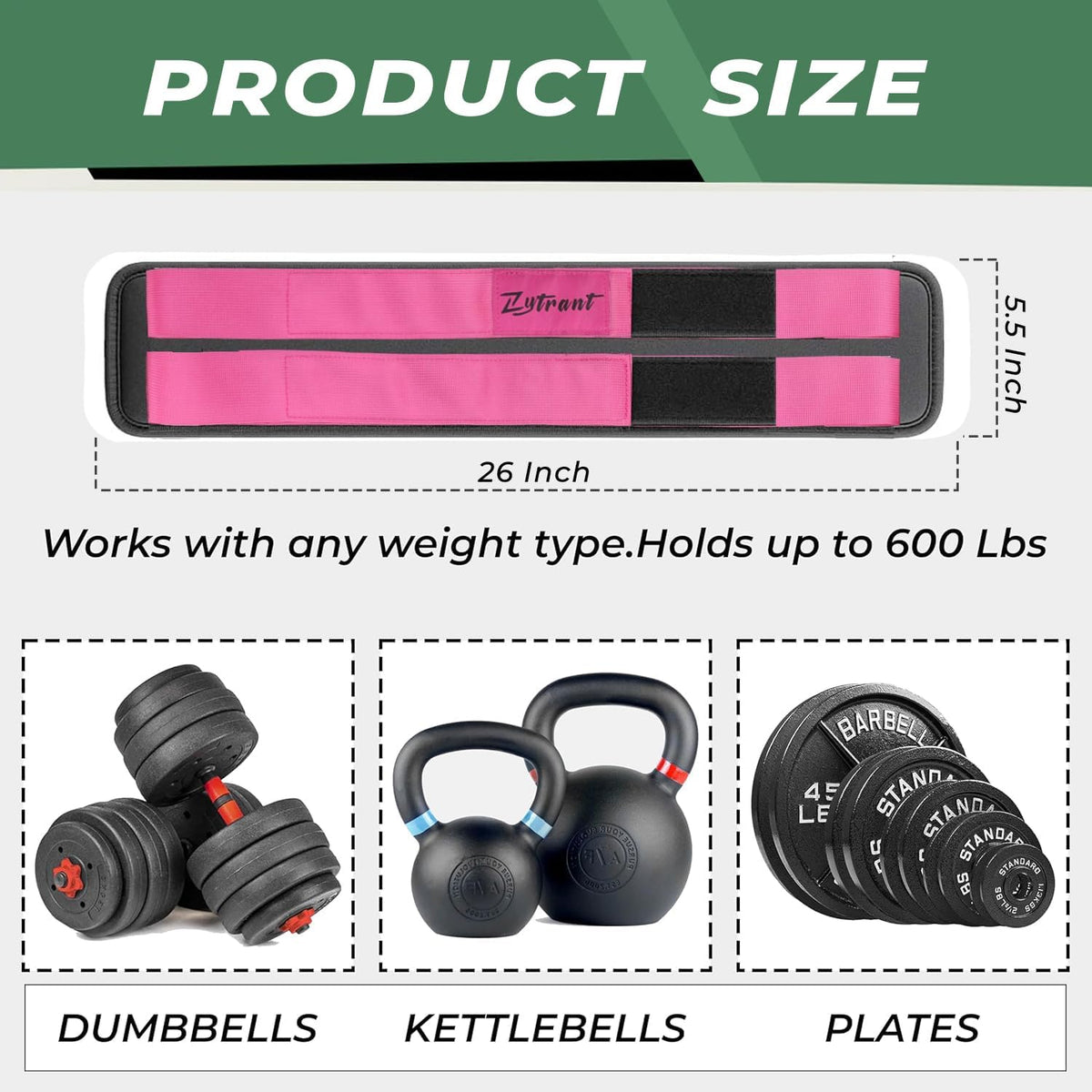 Hip Thrust Barbell Pad Belt for Gym, Fitness Booty Support Cushion for Squats and Pilates