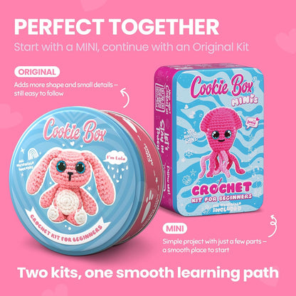Crochet Kit for Beginners, Bunny Lola
