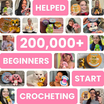 Crochet Kit for Beginners, Bunny Lola