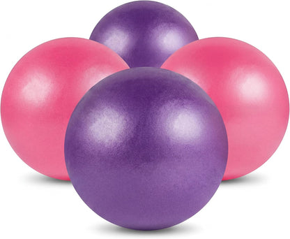4 Pcs Small Pilates Ball Bulk 9 Inch Mini Yoga Ball