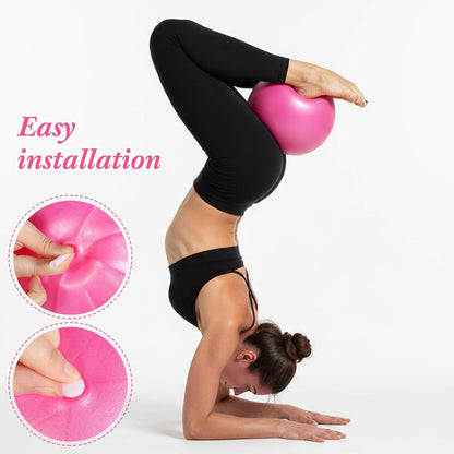 4 Pcs Small Pilates Ball Bulk 9 Inch Mini Yoga Ball