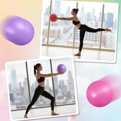 4 Pcs Small Pilates Ball Bulk 9 Inch Mini Yoga Ball