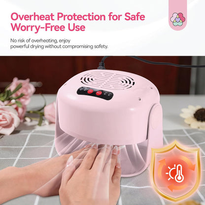 Adjustable Nail Polish Dryer for Regular Nail Polish