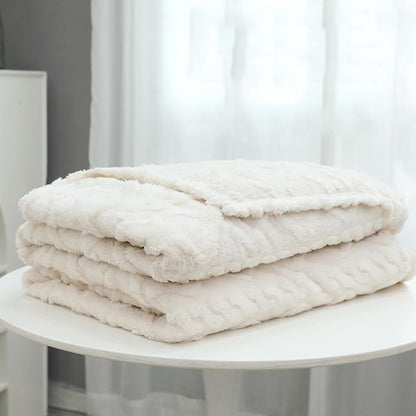 Soft Bed Throw Blankets, Washable Decoration Blankets, Multi Purpose Sofa Throws, Fit All Season, Large Blankets for Bedroom Couch Car Armchair Camping (200 * 150cm,Pink)