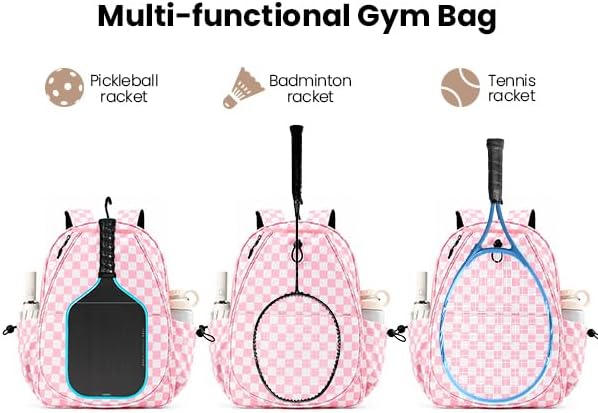 Tennis Bag for Women Pickleball Racket Backpack