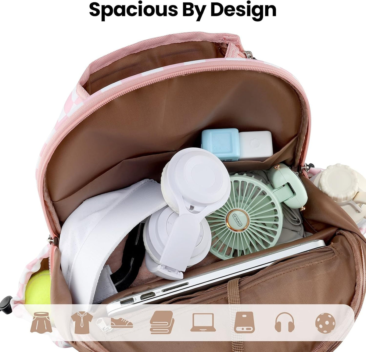 Tennis Bag for Women Pickleball Racket Backpack