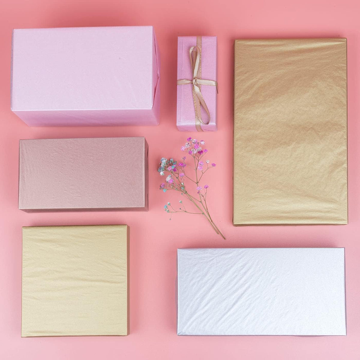 Tissue Paper for Gift Bags,Wrapping Paper,60 Sheets, 6 Colors