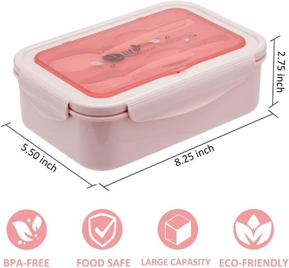 Bento Boxes for Adults - 1100ML Bento Lunch Box Container For Kids