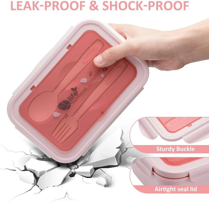 Bento Boxes for Adults - 1100ML Bento Lunch Box Container For Kids
