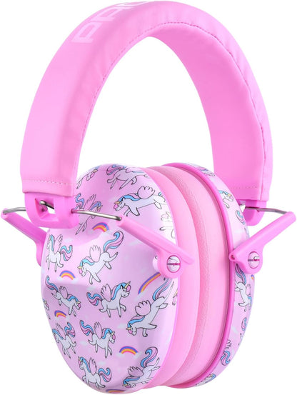 032 Kids Ear Protection - Noise Cancelling Headphones Ear Muffs for Autism, Toddlers, Children - Pink