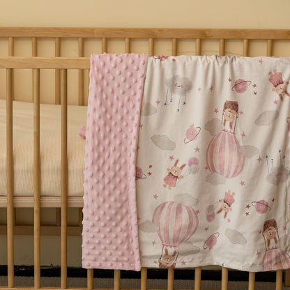 Fleece Baby Blankets for Girls & Boys, Infant Toddler Blanket