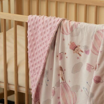Fleece Baby Blankets for Girls & Boys, Infant Toddler Blanket