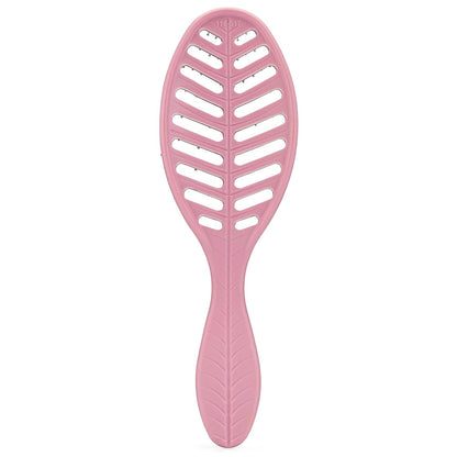 Go Green Speed Dry Hair Brush, Pink - Vented Design & Ultra Soft HeatFlex Bristles - Ergonomic Handle Manages Tangle & Uncontrollable Hair - Pain-Free Hair Accessories
