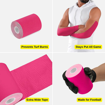4-Inch Football Turf Tape for Turf Burn Protection