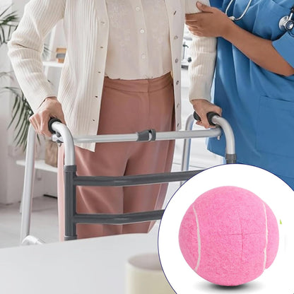 Walker Tennis Balls Precut Tennis Balls for Walkers 4PCS Walkers Legs Universal Precut Glide Balls, Heavy Duty Long Lasting Felt Pad Glide Coverings for Furniture Legs and Floor Protection