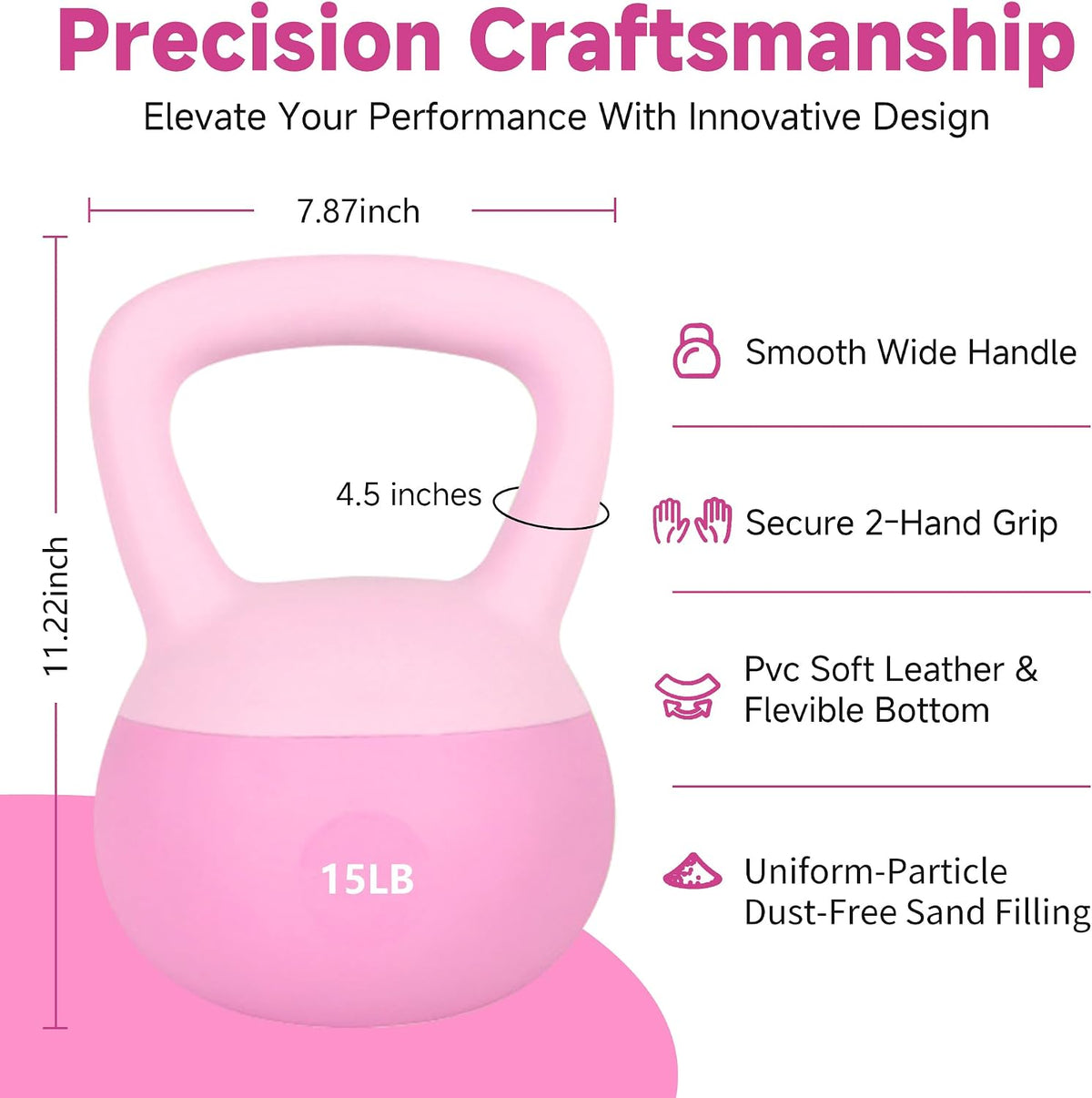 Soft Kettlebells,Weights for Women and Men,Home workout.