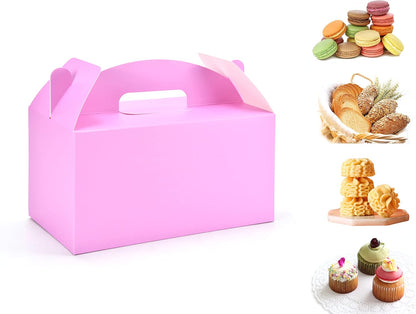 Treat Gift Boxes, 30 Pack, Pink, 9.45x5x5 IN