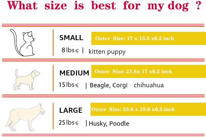 Dog Bed for Small Dogs - Cute Pink Leopard Dog Bed,Cat Beds for Indoor Cats Washable - Square Shape Cat Dog Sofa Bed Pet House Nest Cave(L, 22.0" L x 17.0" W x 6.0" Th