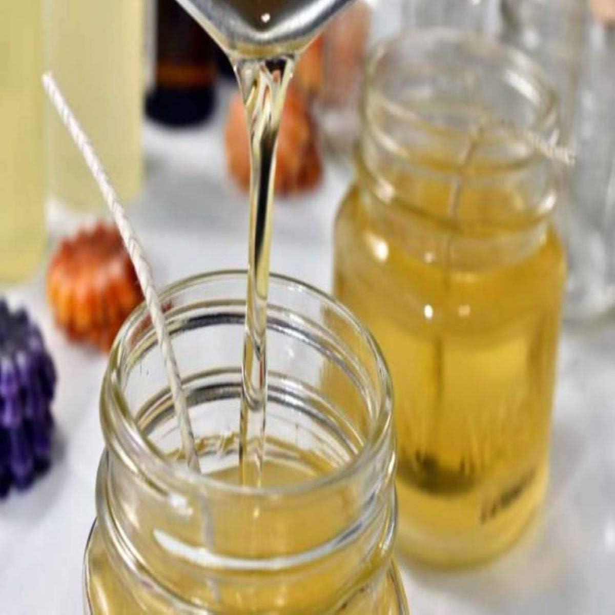 Georgia Peach Fragrance Oil (16 oz Bottle) for Candle Making, Soap Making, Tart Making, Room Sprays, Lotions, Car Fresheners, Slime, Bath Bombs, Warmers…