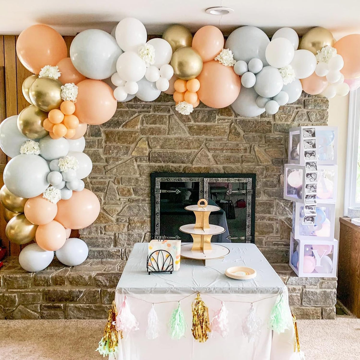 Peach Blush Balloons - Peach Blush Balloons Different Sizes 18 12 10 5 Inches, Nude Balloon Garland Arch for Safari Party Birthday Baby Shower Bridal Shower Neutral Decorations